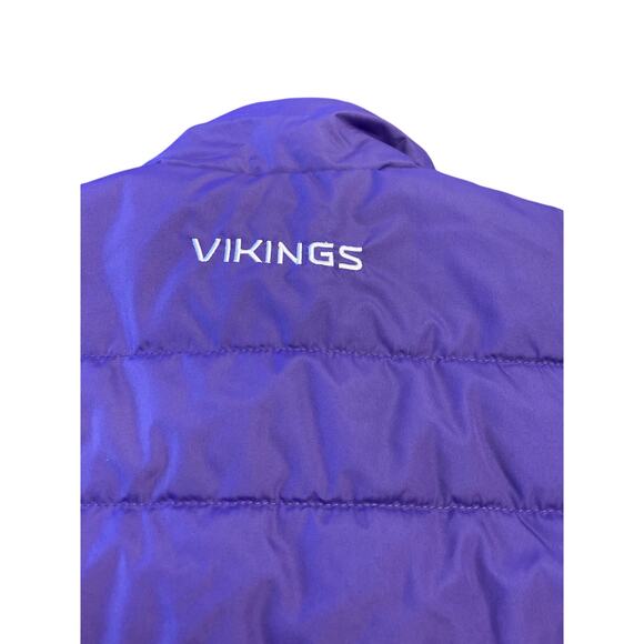 New with Tags NFL Team Apparel Women’s Extra Small Vikings Vest - Picture 3 of 13